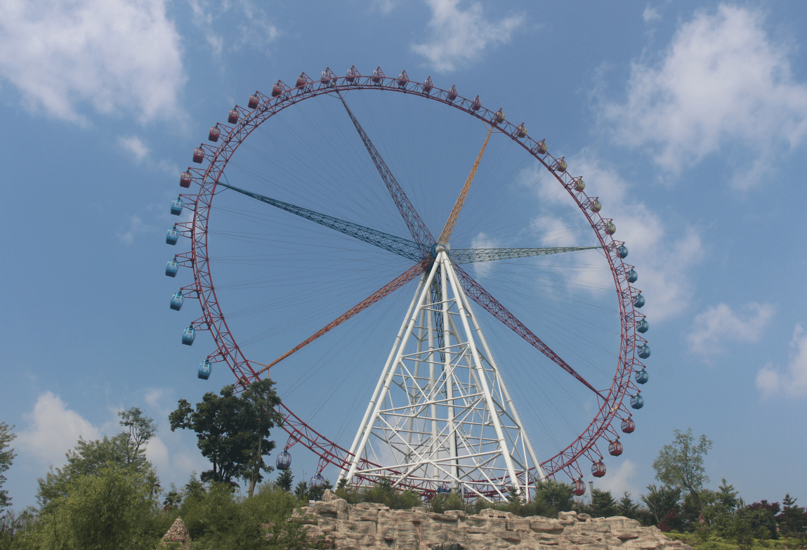 89m Steel Cable Ferris Wheel — ferris-wheel by ZhipaoRides