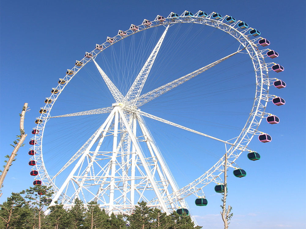 89m Steel Cable Ferris Wheel photo 2 - ZhipaoRides