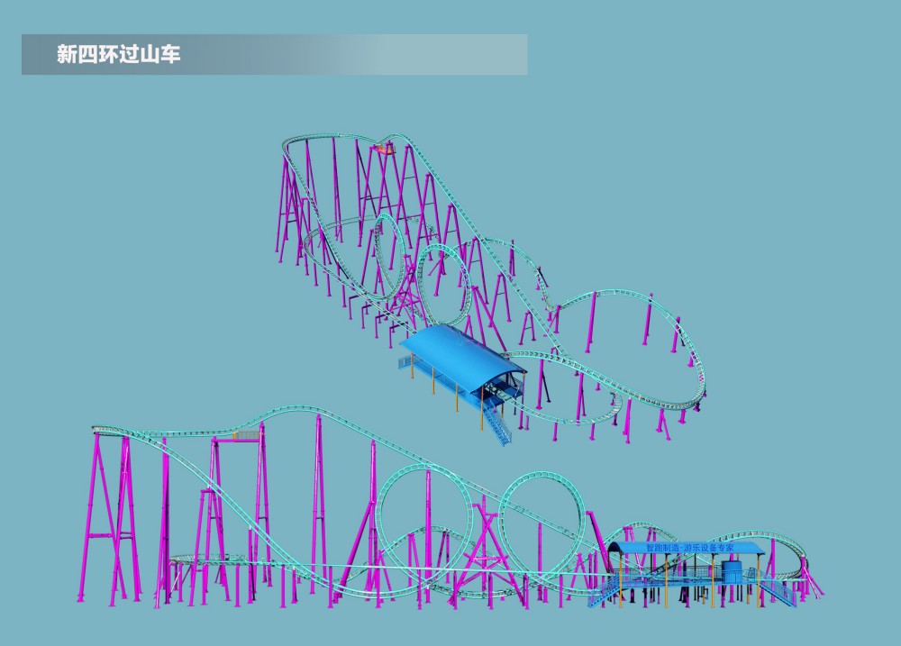 New 4‑Loop Roller Coaster photo 2 - ZhipaoRides
