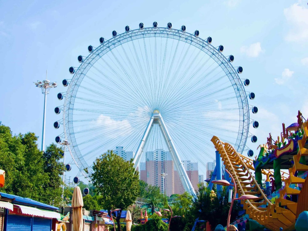 90m pure steel  cable Ferris Wheel — ferris-wheel by ZhipaoRides