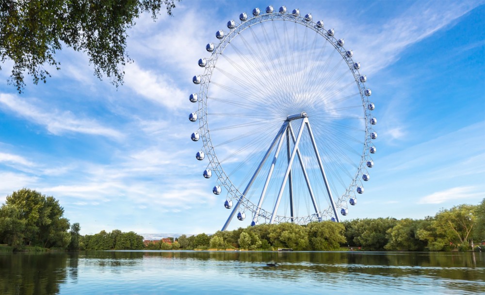 90m pure steel  cable Ferris Wheel photo 2 - ZhipaoRides