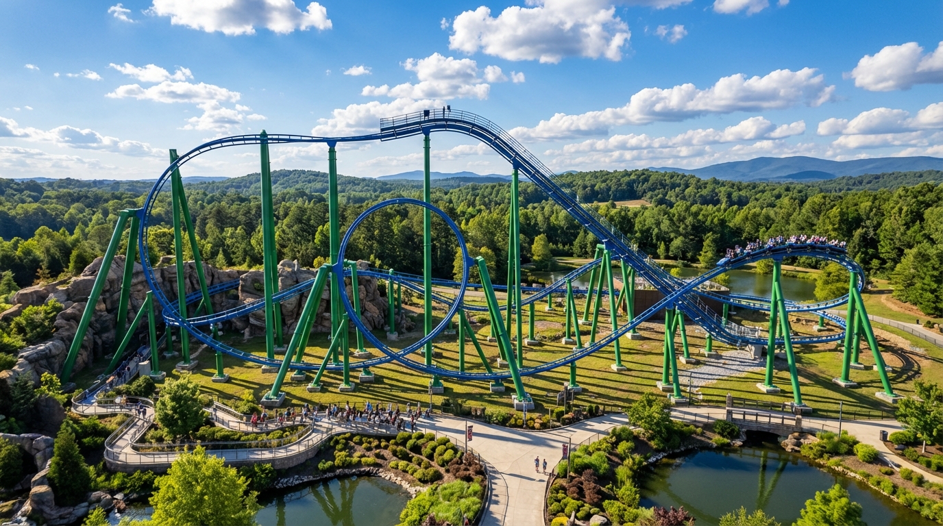4‑Loop Plus Roller Coaster — roller-coaster by ZhipaoRides